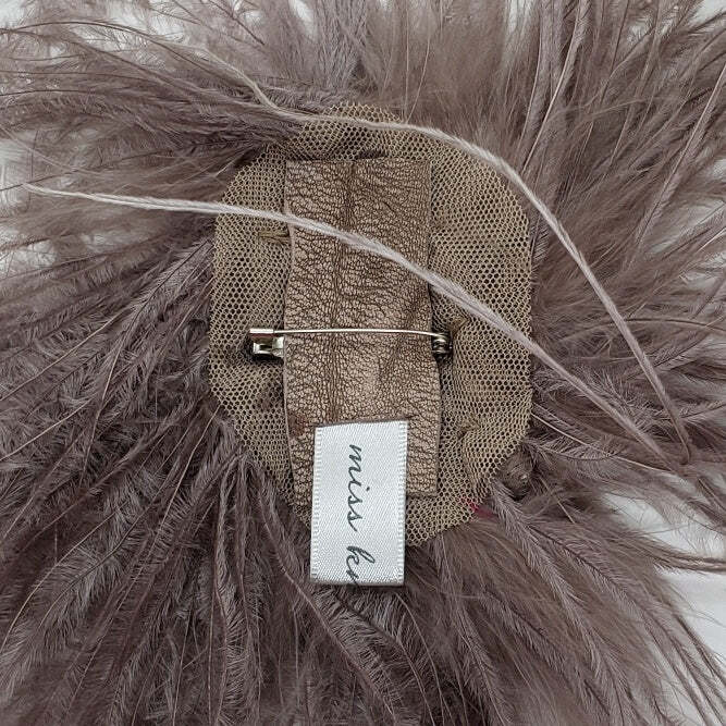 Feather Brooches