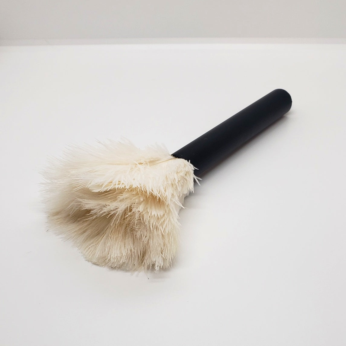 Black Handle Ostrich Feather Computer Duster
