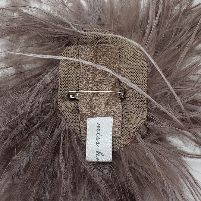 Feather Brooches