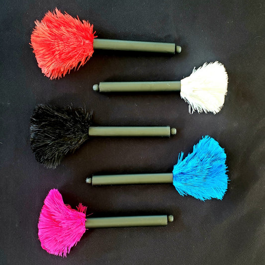 Black Handle Ostrich Feather Computer Duster