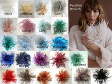 Feather Brooches