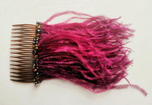 Feather Hair Piece/ Comb/ Clip