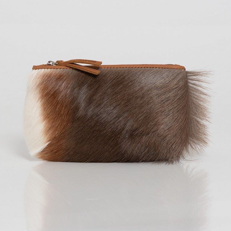 Blesbok Hide Round Purse
