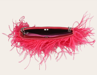 Fancy Feather Handbag