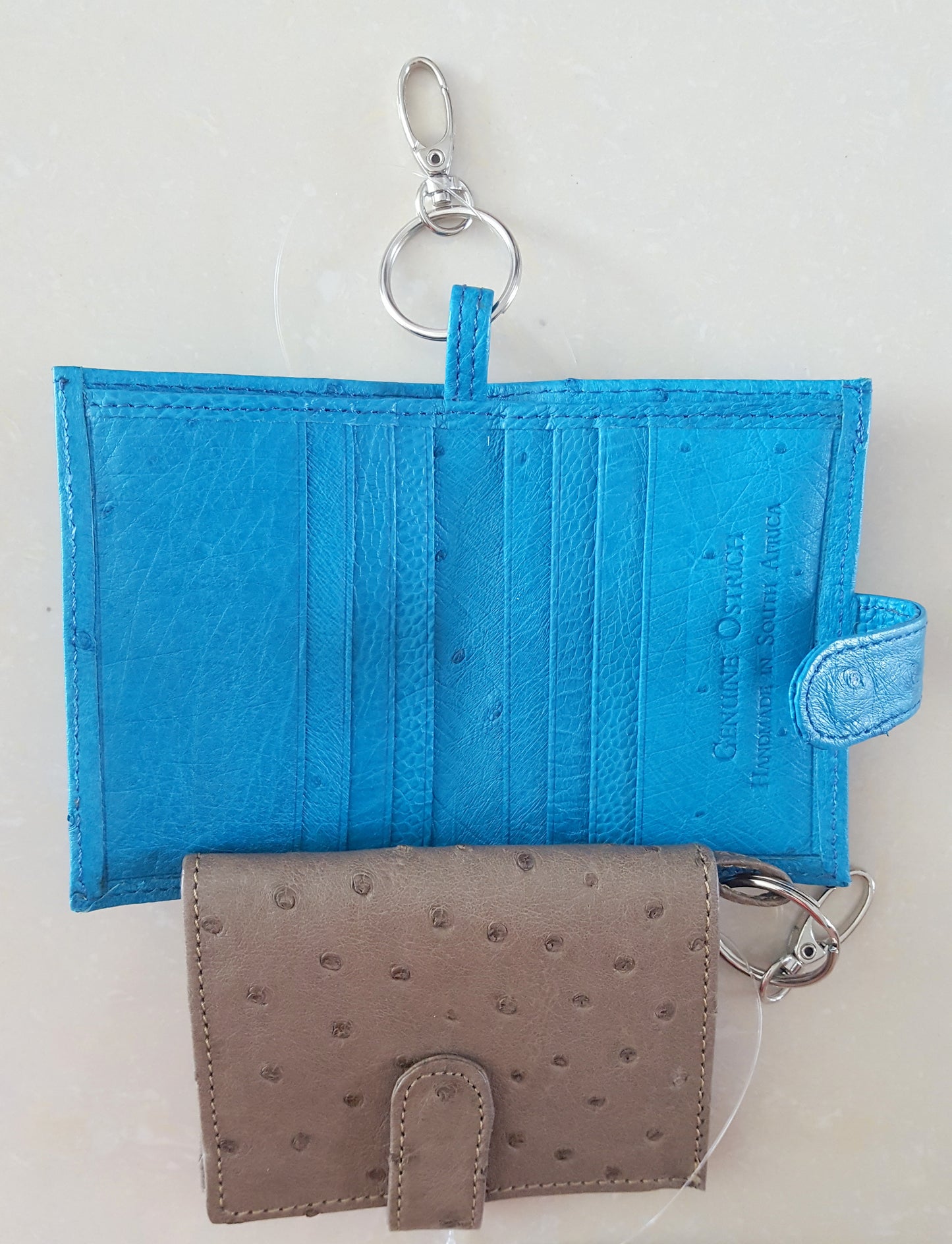 RFID Mini Travel Wallet, Key Ring License & Credit Card Holder