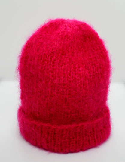 Hand-knitted Mohair Beanies