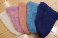 Hand-knitted Mohair Beanies
