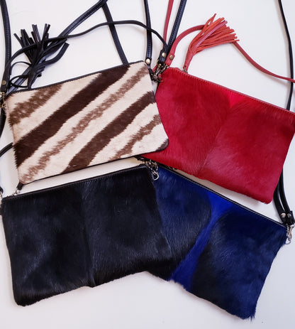 Natalie Springbok Hide Handbag