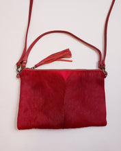 Red Springbok Hide Handbag