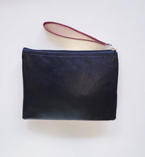 Holly Ostrich Shin Leather Wristlet