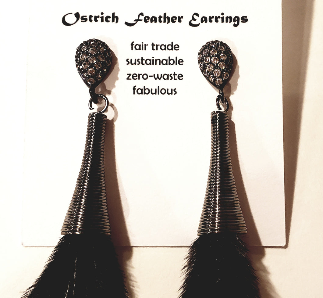Feather earrings – Tee's Lipmetics
