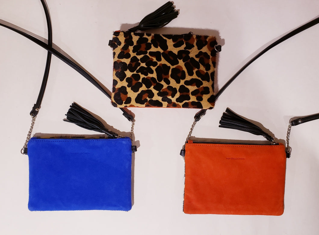 Shereen Leopard Print Handbag