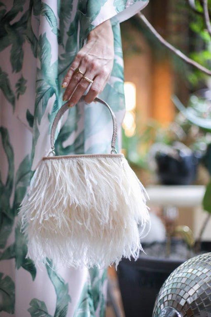 Fancy Feather Handbag