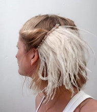 Feather Hair Piece/ Comb/ Clip