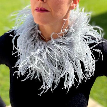 Detachable Ostrich Feather CUFF