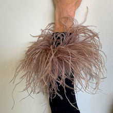 Detachable Ostrich Feather CUFF