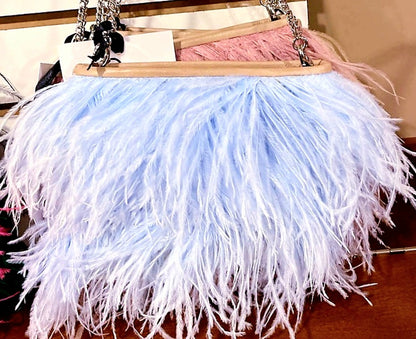 Fancy Feather Handbag