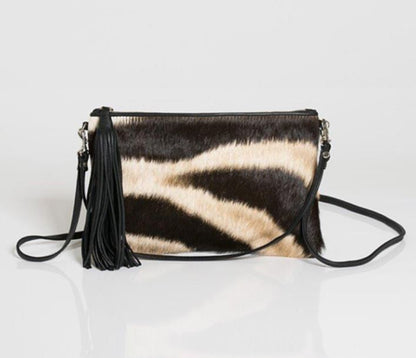 Zebra Hide Handbag