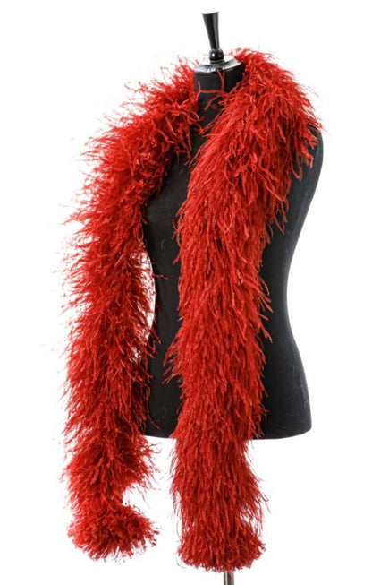 Genuine Ostrich Feather BOA, 8 Ply