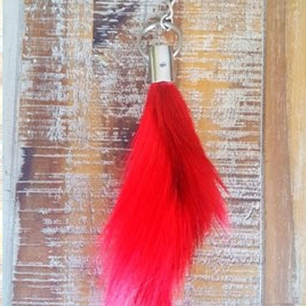 Springbok Pom-Pom Keyring